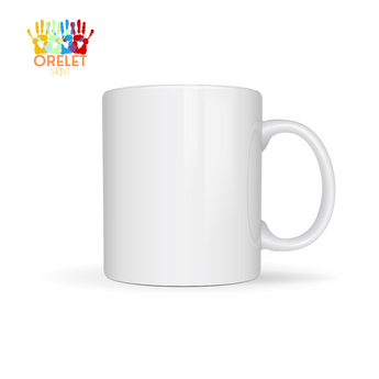11 oz. White Ceramic Mug