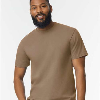 Softstyle® Midweight T-Shirt - Brown Savana