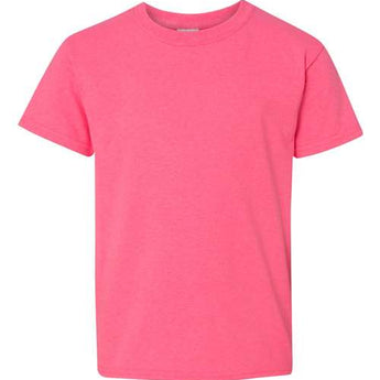 Heavy Cotton™ Youth T-Shirt - Safety Pink