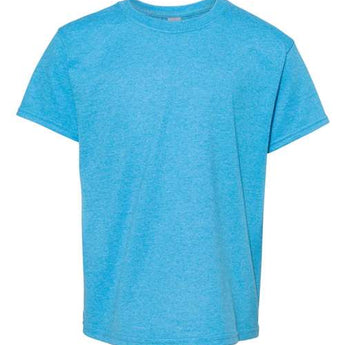 Heavy Cotton™ Youth T-Shirt - Heather Sapphire