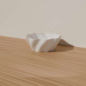 Twist Bowl styled in a room — render