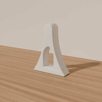 Arch Eyeglasses Stand styled in a room — render