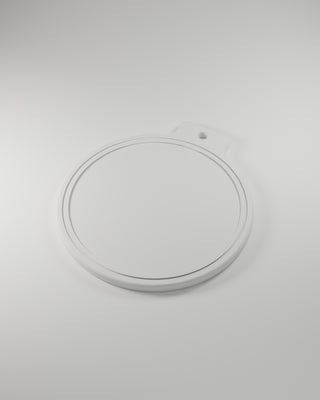Christmas Ornament Blank, white 3D printed sticker-ready blank — studio render