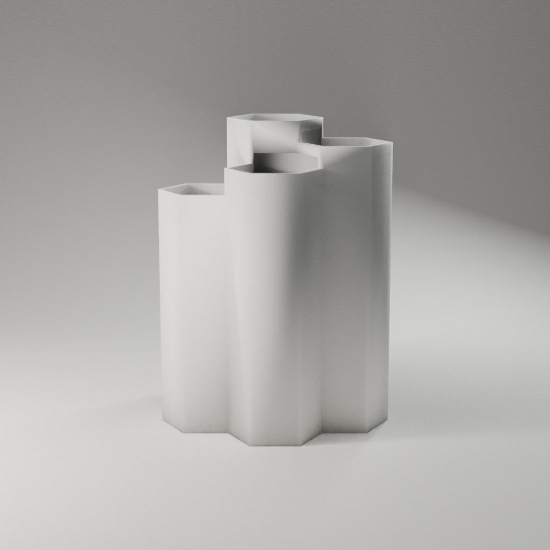 Honeycomb Pen Holder 360° turntable render