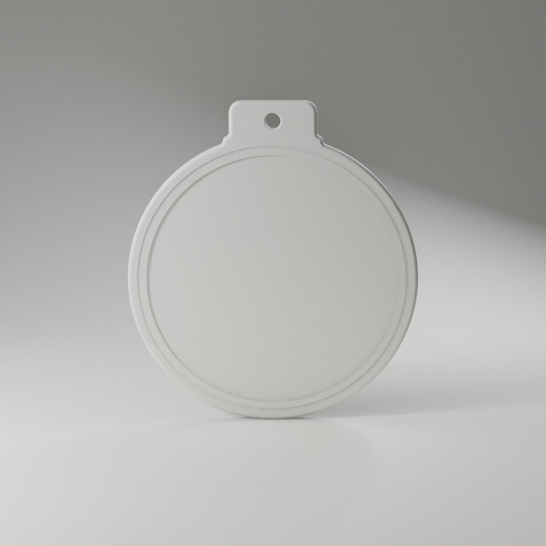 Christmas Ornament Blank 360° turntable render