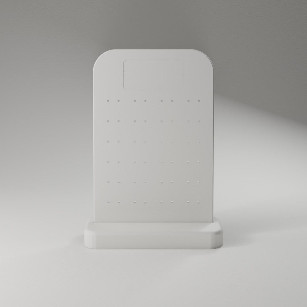 Earring Display Stand 360° turntable render