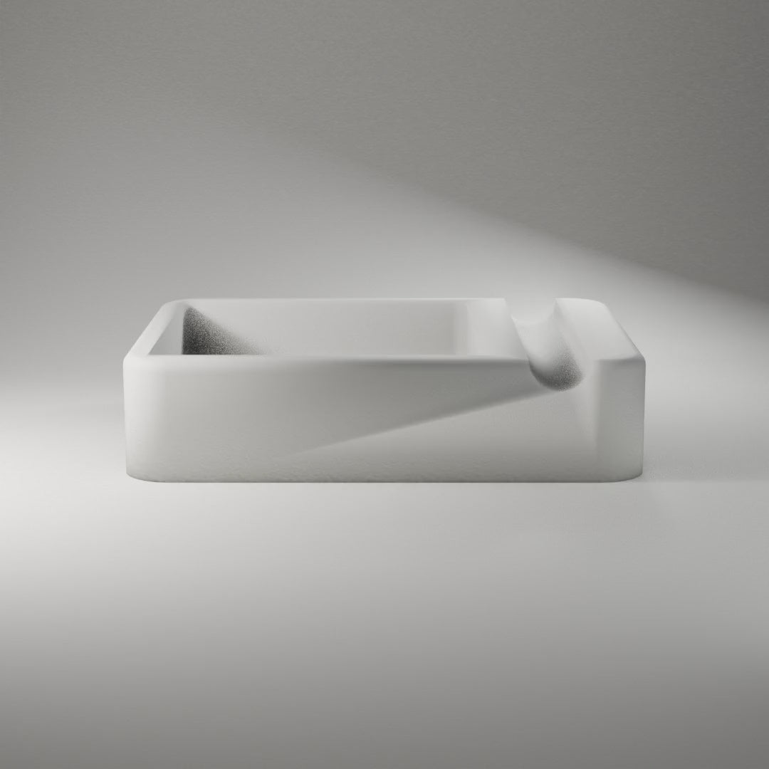 Sticky Note & Pen Holder 360° turntable render