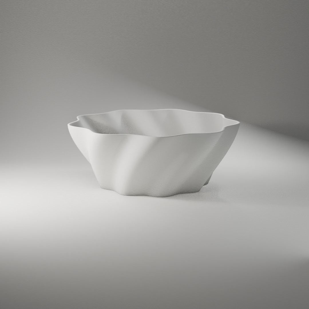 Twist Bowl 360° turntable render