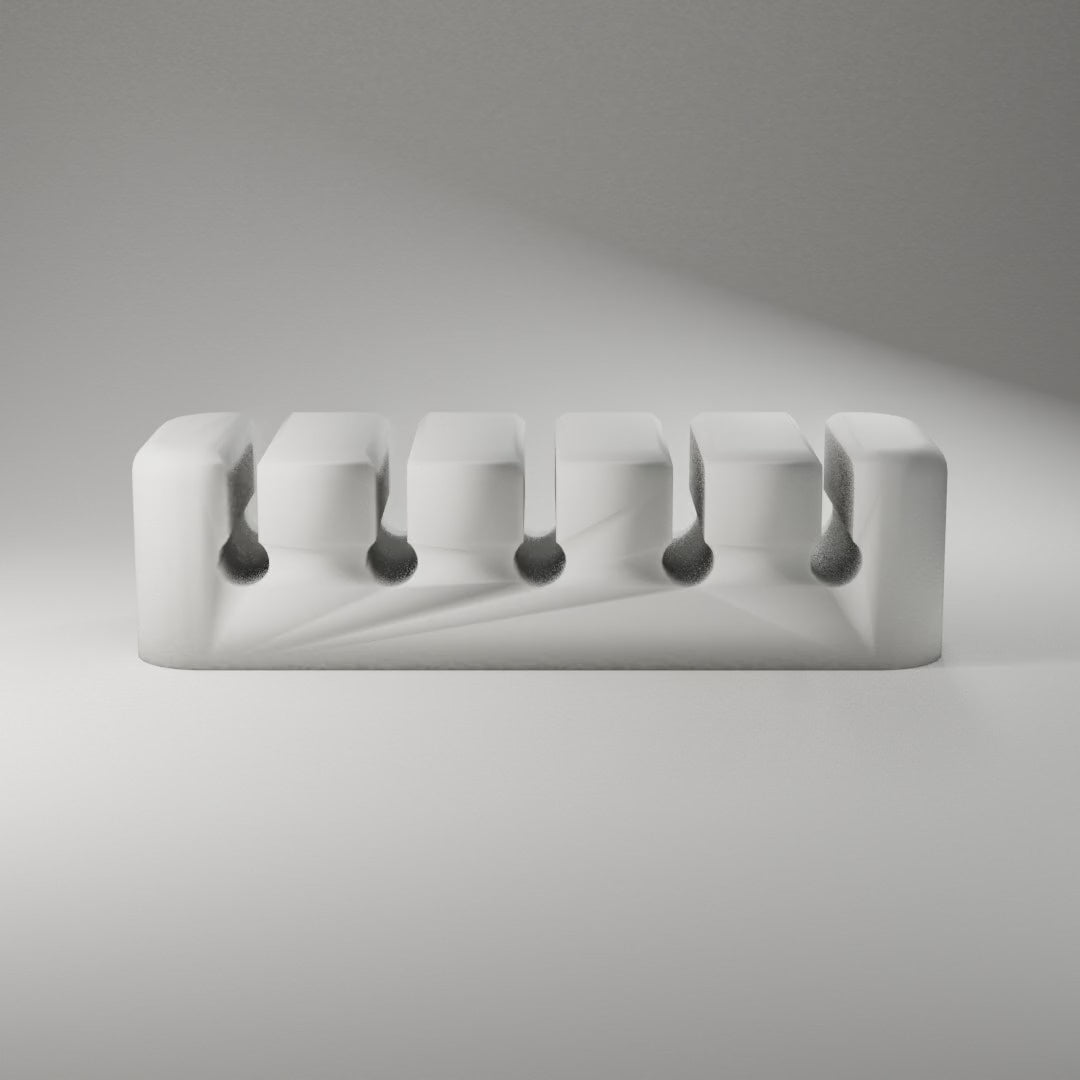 Cable Keeper Block 360° turntable render