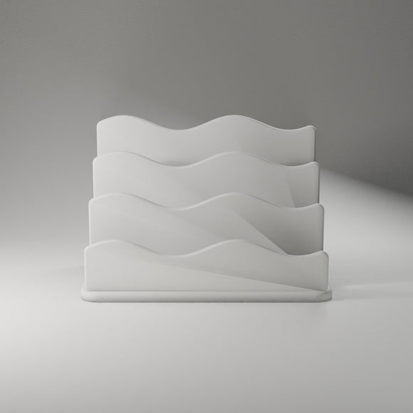Wave Mail Sorter 360° turntable render
