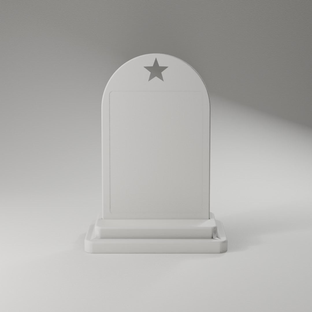 Mini Award Plaque 360° turntable render