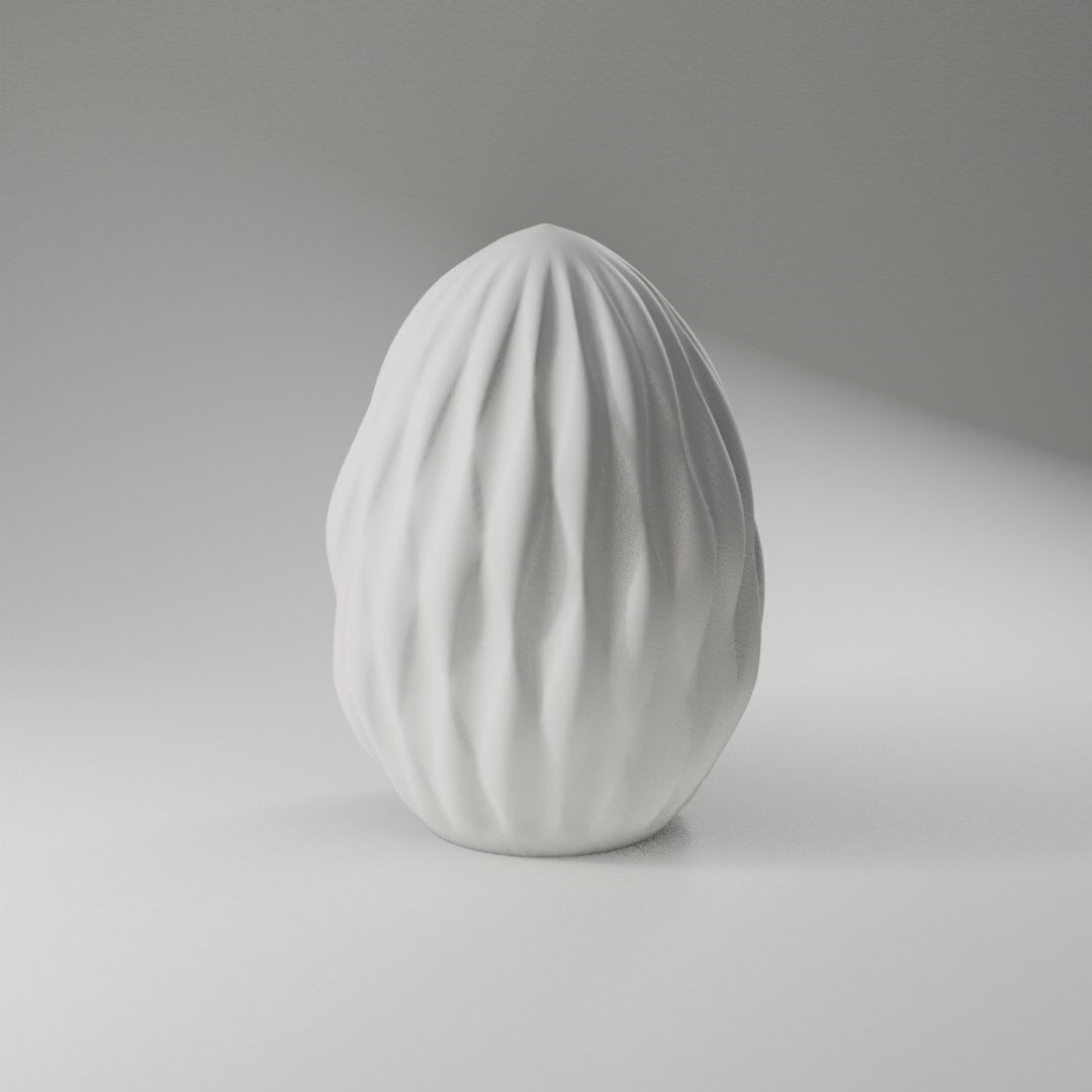 Fibonacci Egg Sculpture 360° turntable render