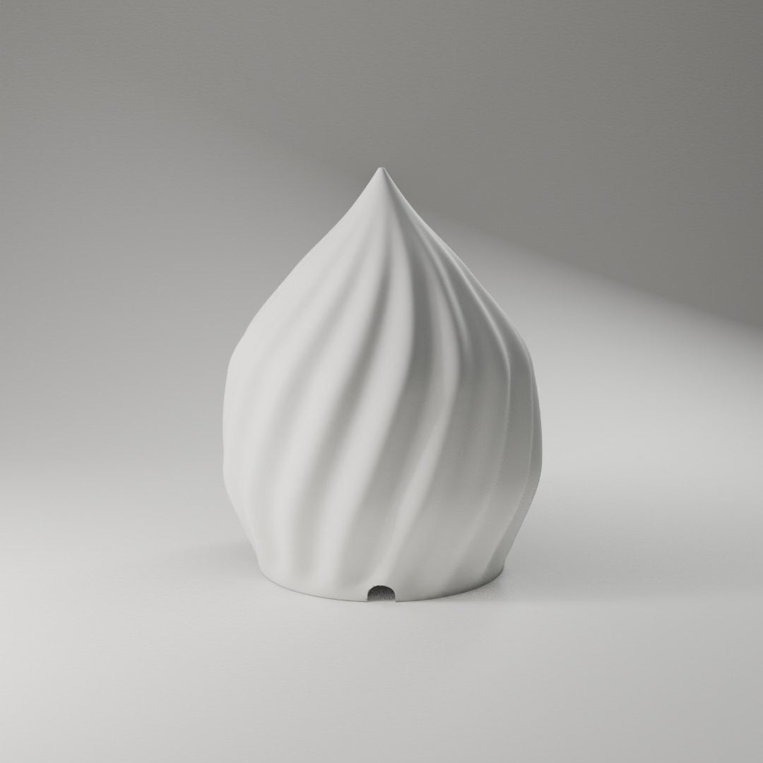 Swirl Dome LED Lamp Shade 360° turntable render
